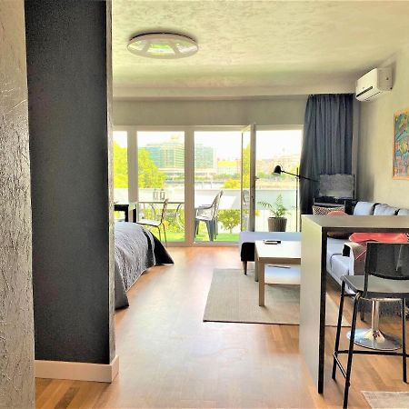Danube View Artapartment With Balcony Budapest Esterno foto